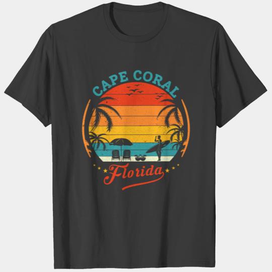 Cape Coral Est.1973 Vintage Florida summer Gift T-shirt