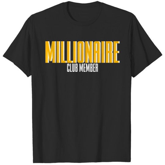 Discover Millionaire Club Member 7 T-shirt