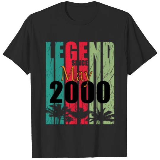 Discover 2000 vintage born in May gift T-shirt