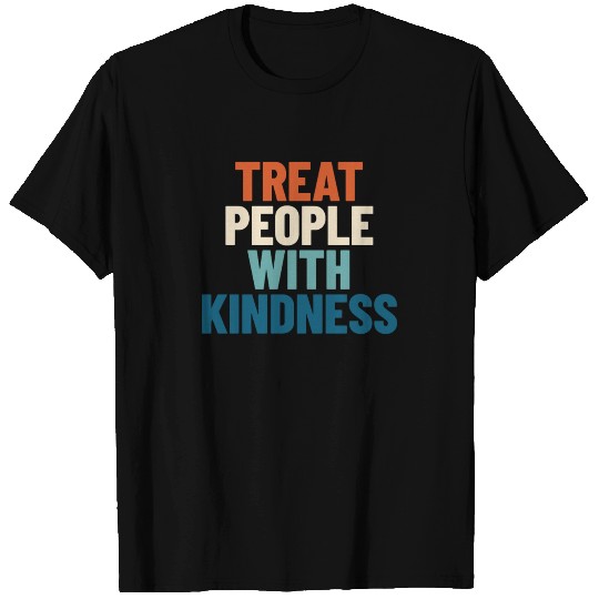 Treat People With Kindness Retro Anti Bullying T-shirt