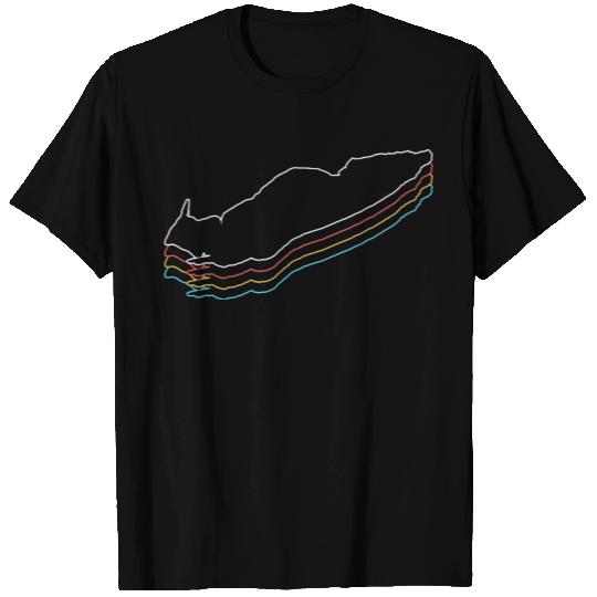 Lake Erie Map Great Lakes T-shirt