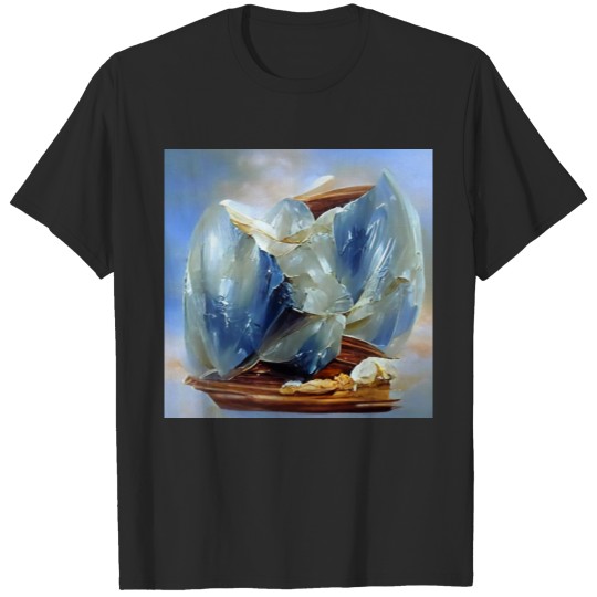 Discover Angelite crystal gemstone T-shirt