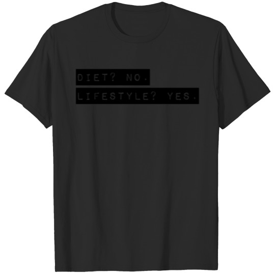 Discover Diet? No. Lifestyle? Yes. T-shirt