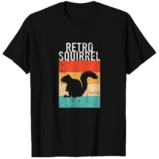squirrel retro T-shirt