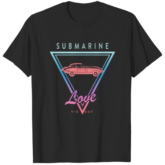 Discover Retro Submarine Love T-shirt