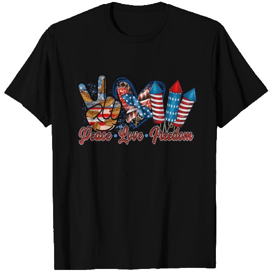 Peace Love Freedom T-shirt