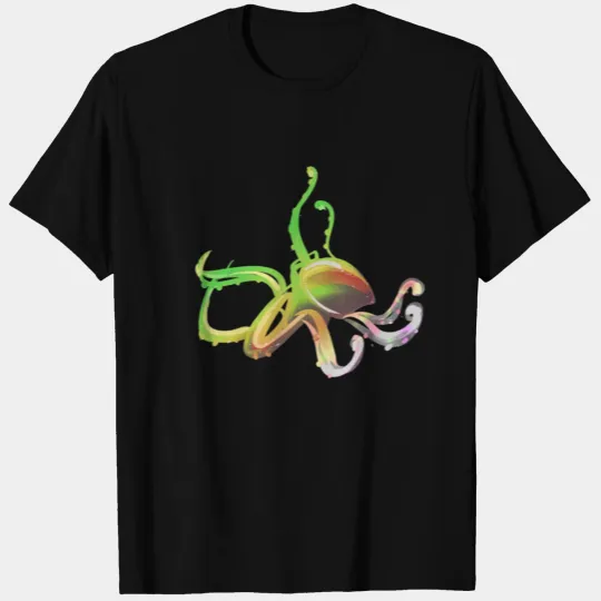 octopus sea animal icon art underwater T-shirt