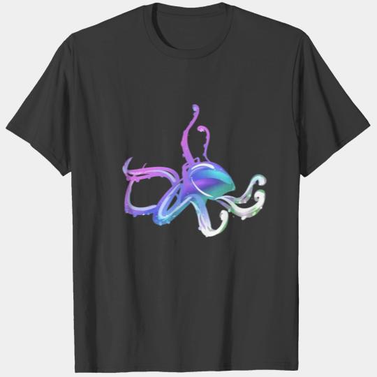 octopus sea creature animal symbol art biology T-shirt