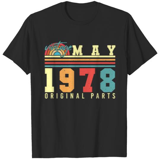 Discover Legendary 1978 May T-shirt