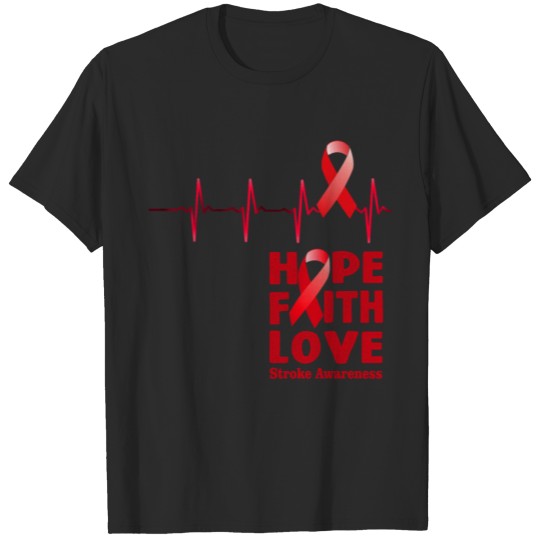 Discover Family Support - Stroke Awareness T-shirt