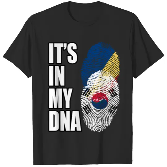 Discover Seychellois And South Korean Vintage Heritage DNA T-shirt