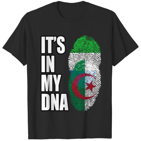 Discover Sierra Leonean And Algerian Vintage Heritage DNA F T-shirt