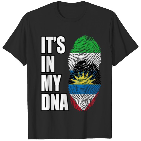 Discover Sierra Leonean And Antiguan Vintage Heritage DNA F T-shirt