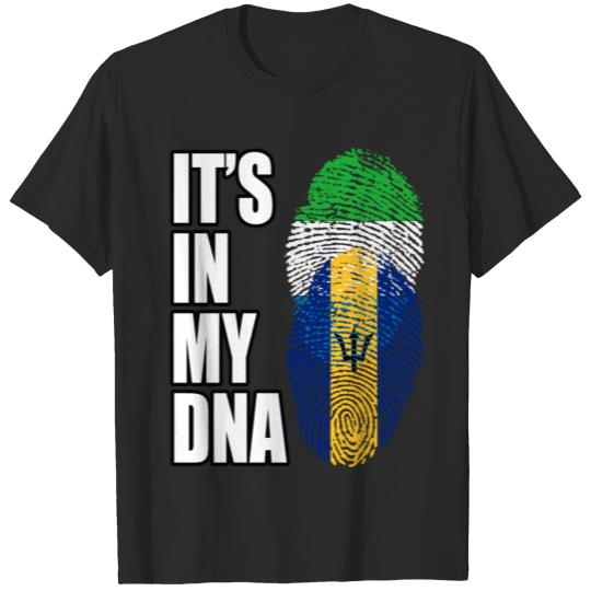 Discover Sierra Leonean And Barbadian Vintage Heritage DNA T-shirt