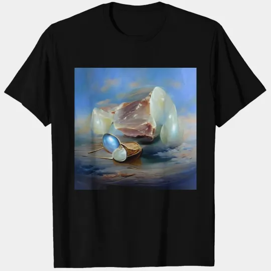 Moonstone crystal gemstone T-shirt
