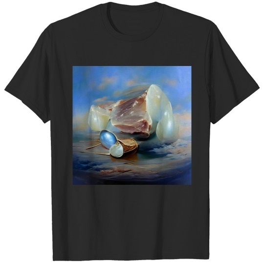 Discover Moonstone crystal gemstone T-shirt