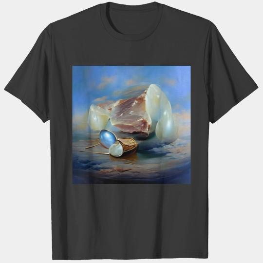 Moonstone crystal gemstone T-shirt