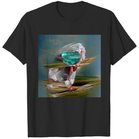Discover Paraiba tourmaline crystal gemstone T-shirt