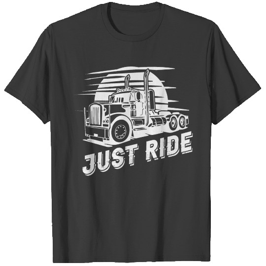 Truck Driver Design T-shirt