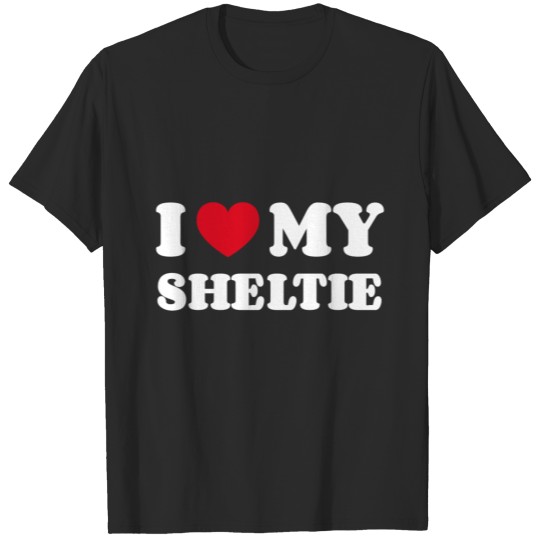 Discover I Love My Sheltie T-shirt