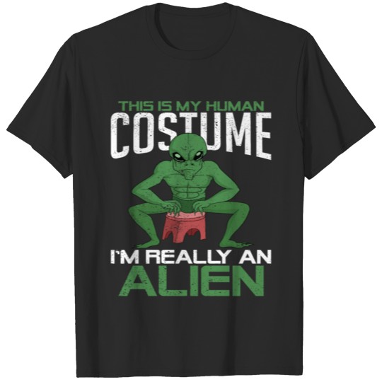 Science Fiction Gift Alien Costume Alien T-shirt