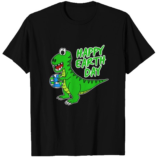 Earth Day Dinosaur T Rex T-shirt