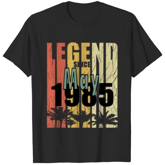 Discover 1985 vintage born in May gift T-shirt
