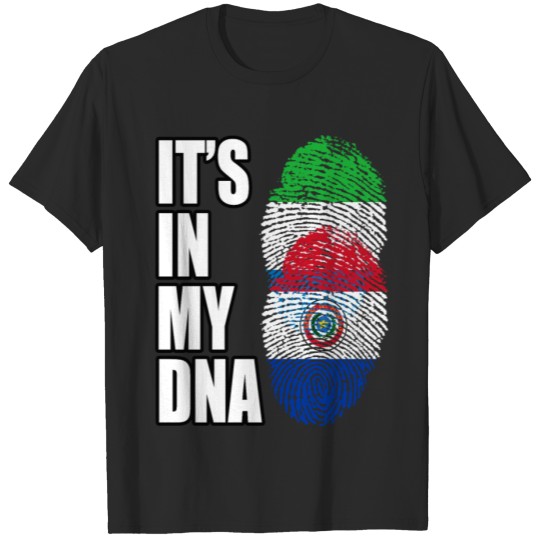 Discover Sierra Leonean And Paraguayan Vintage Heritage DNA T-shirt