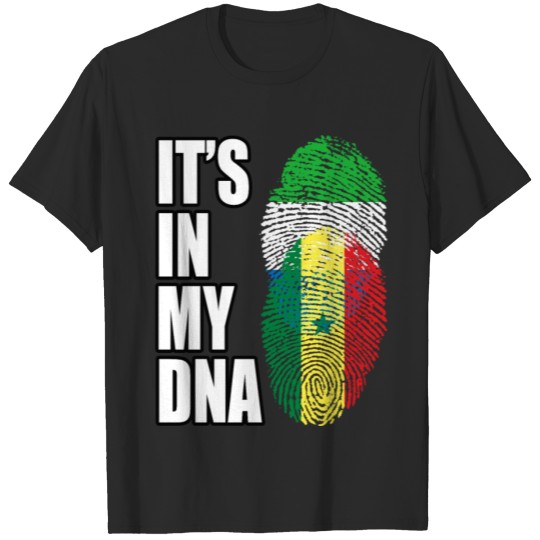 Discover Sierra Leonean And Senegalese Vintage Heritage DNA T-shirt
