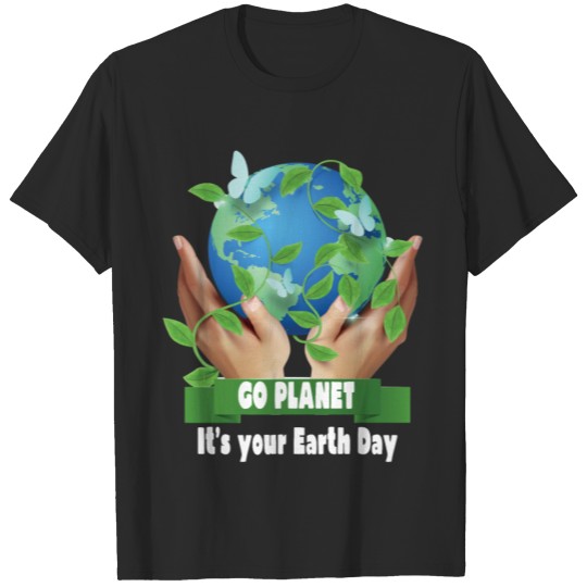 GO PLANET it's your Earth Day T-shirt