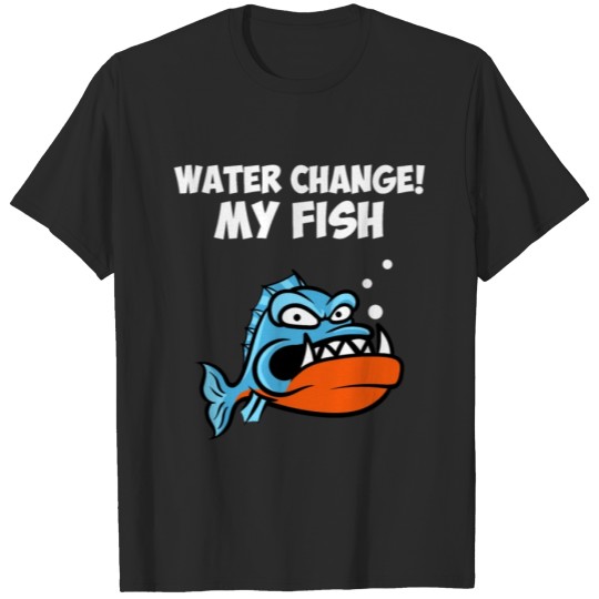 Discover Aquarium water change T-shirt