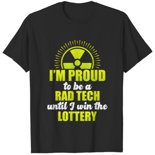 Discover Radiologic Technologist Rad Tech Fun Power Flag T-shirt