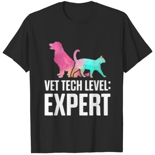 Discover Vet Tech Fun Expert Funny Veterinary Technician T-shirt