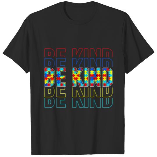 Discover Be Kind Autism Awareness Special Education Autism T-shirt