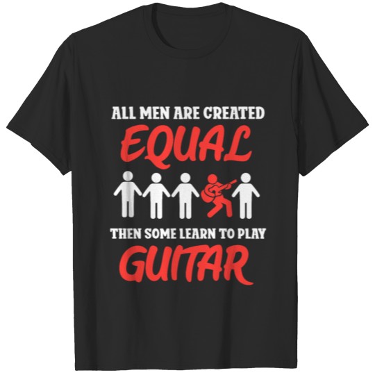 Discover some learn to play guitar T-shirt