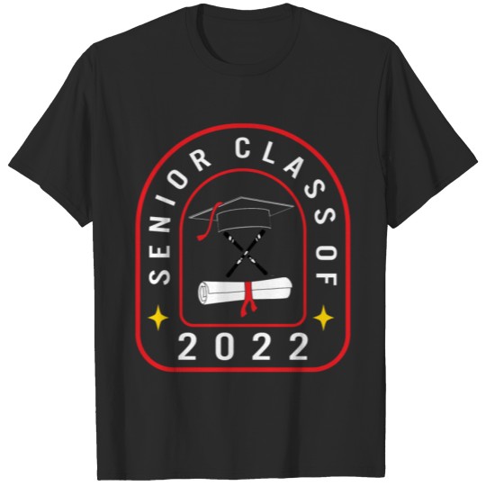 Discover Class Of 2022 Senior Skiing Graduation Gift T T-shirt