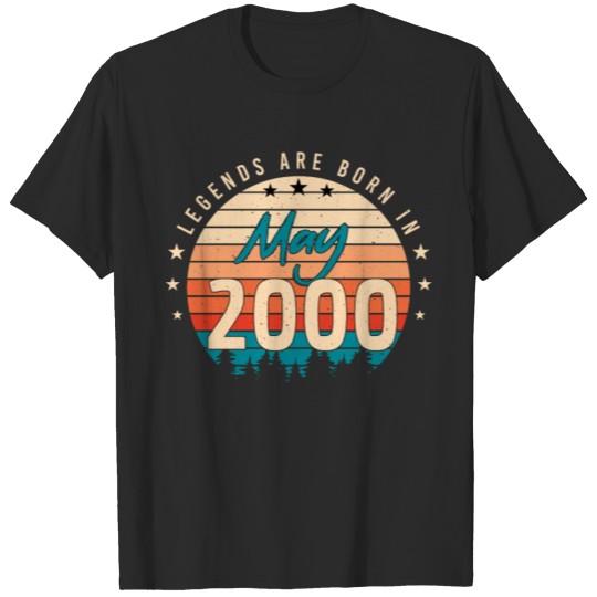 Discover Birth Month Of May 2000 T-shirt