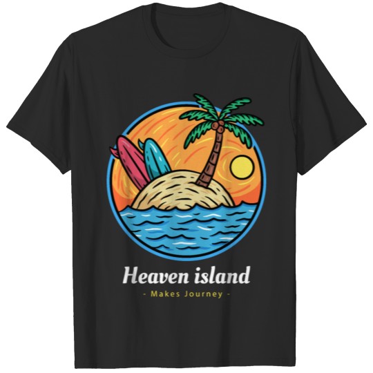 Discover Beautiful Summer Beach T-shirt
