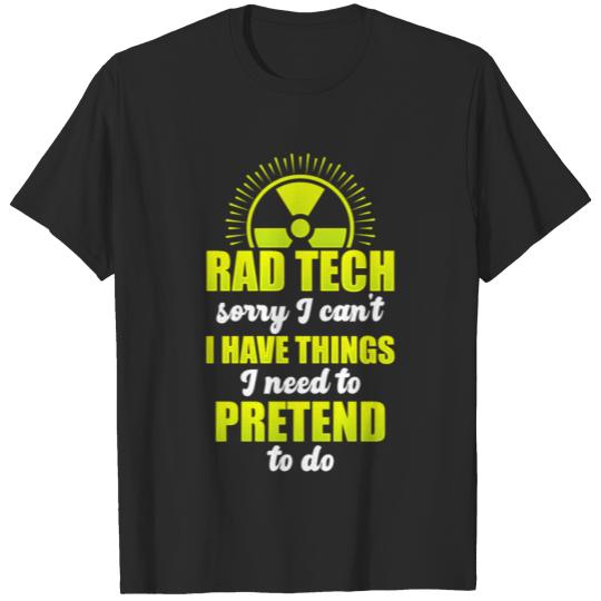 Discover Radiologic Technologist Rad Tech Fun Full-time T-shirt