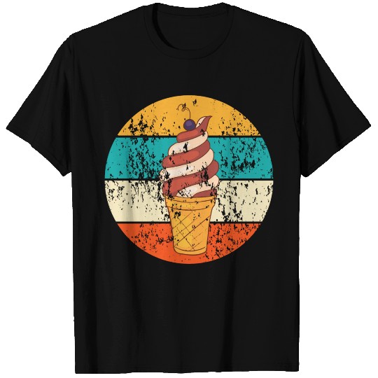 Vintage Retro Soft Ice Cream T-shirt