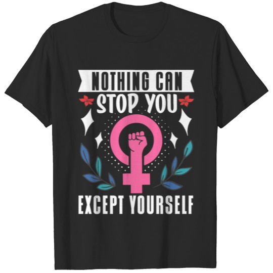 Discover Feminist Women's Rights Female T-shirt