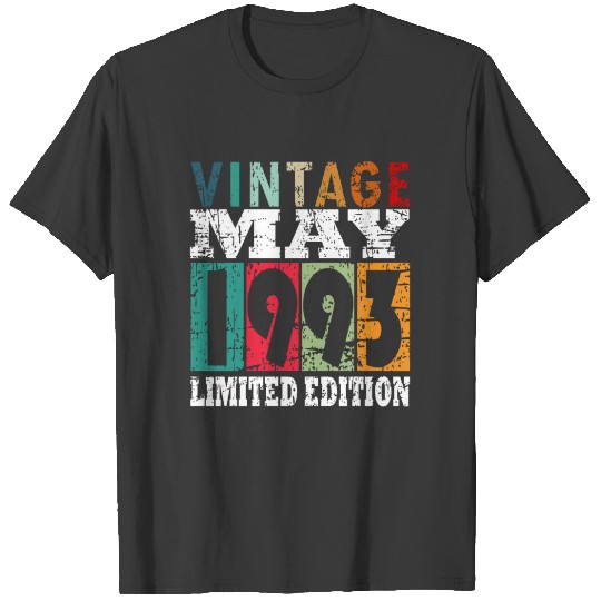 Discover 1993 vintage born in May gift T-shirt