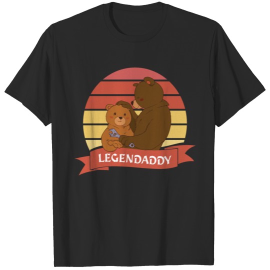 Discover Legendaddy Because Your Father Is Legendary T-shirt