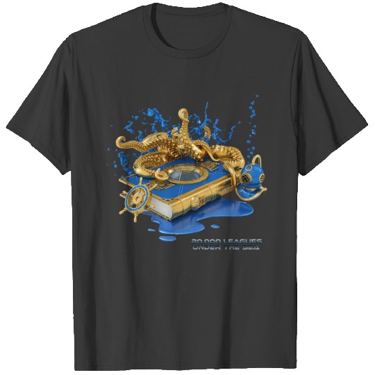 Beautiful 3D T-shirt under the sea T-shirt
