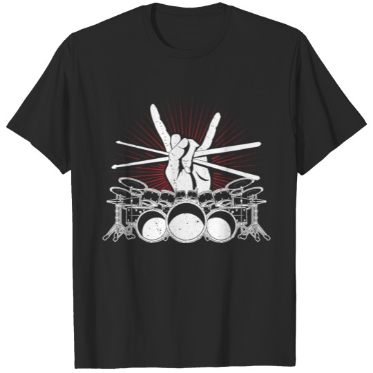 Discover Drummer Drum Set T-shirt