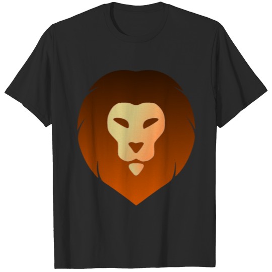 Discover Lion Face T-shirt