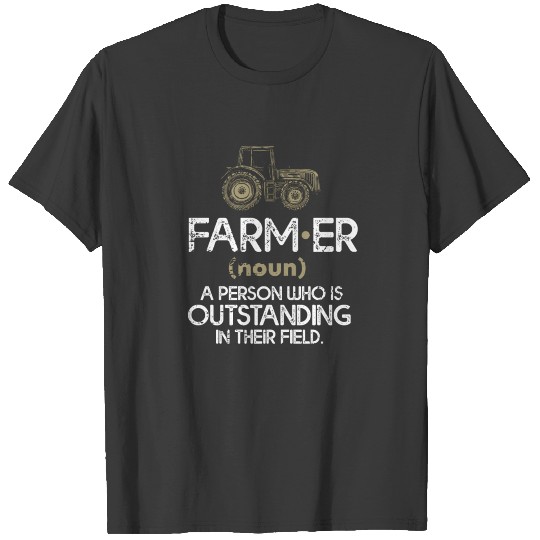 Discover Outstanding Farmer Farming Funny Ranch Farmland Ow T-shirt