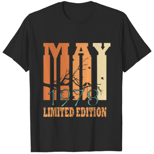 Discover May 1978 Vintage Birthday gift T-shirt
