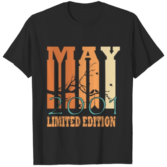 Discover May 2001 Vintage Birthday gift T-shirt