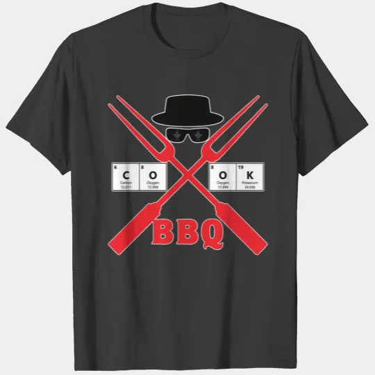 Heisenberg Cook BBQ Season Grilling And Barbecuing T-shirt